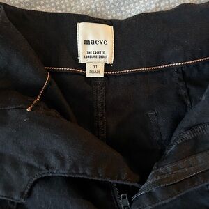 Maeve navy Longline Shorts